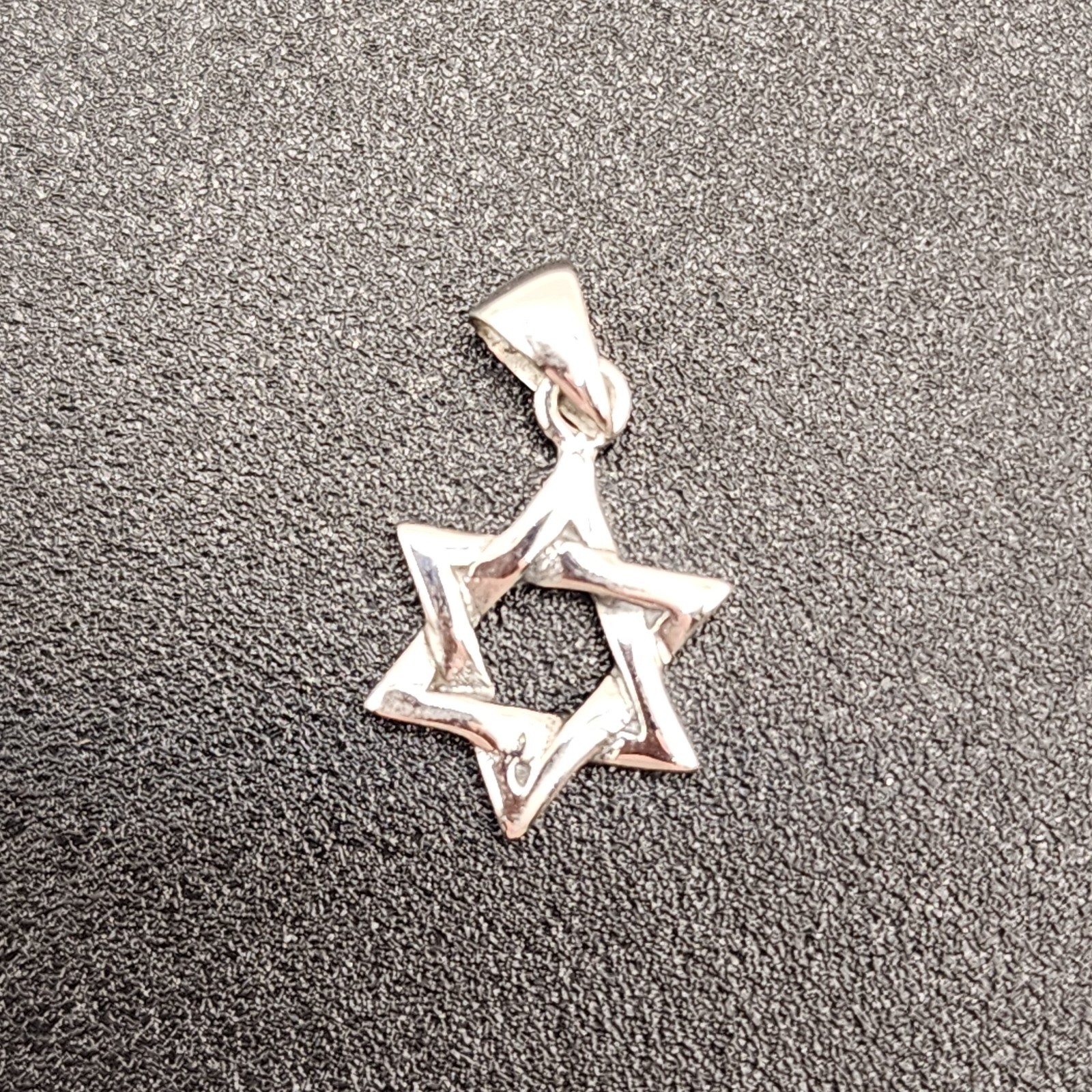 924 NEW Sterling Silver Pendant STAR of DAVID 13mm in Diameter