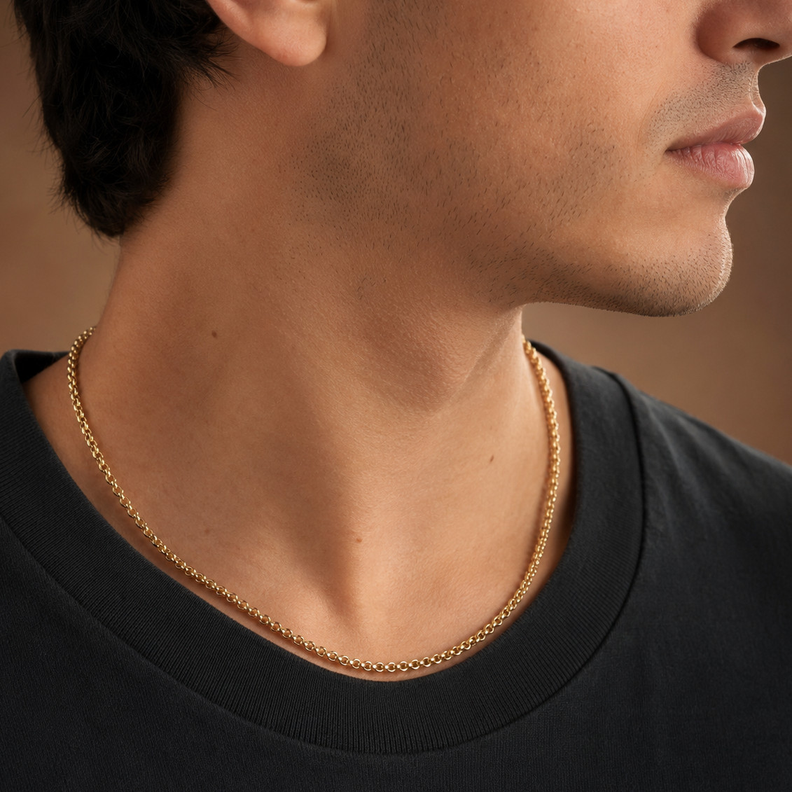 14/20 Gold Filled Rolo Chain Necklace – 2.6mm