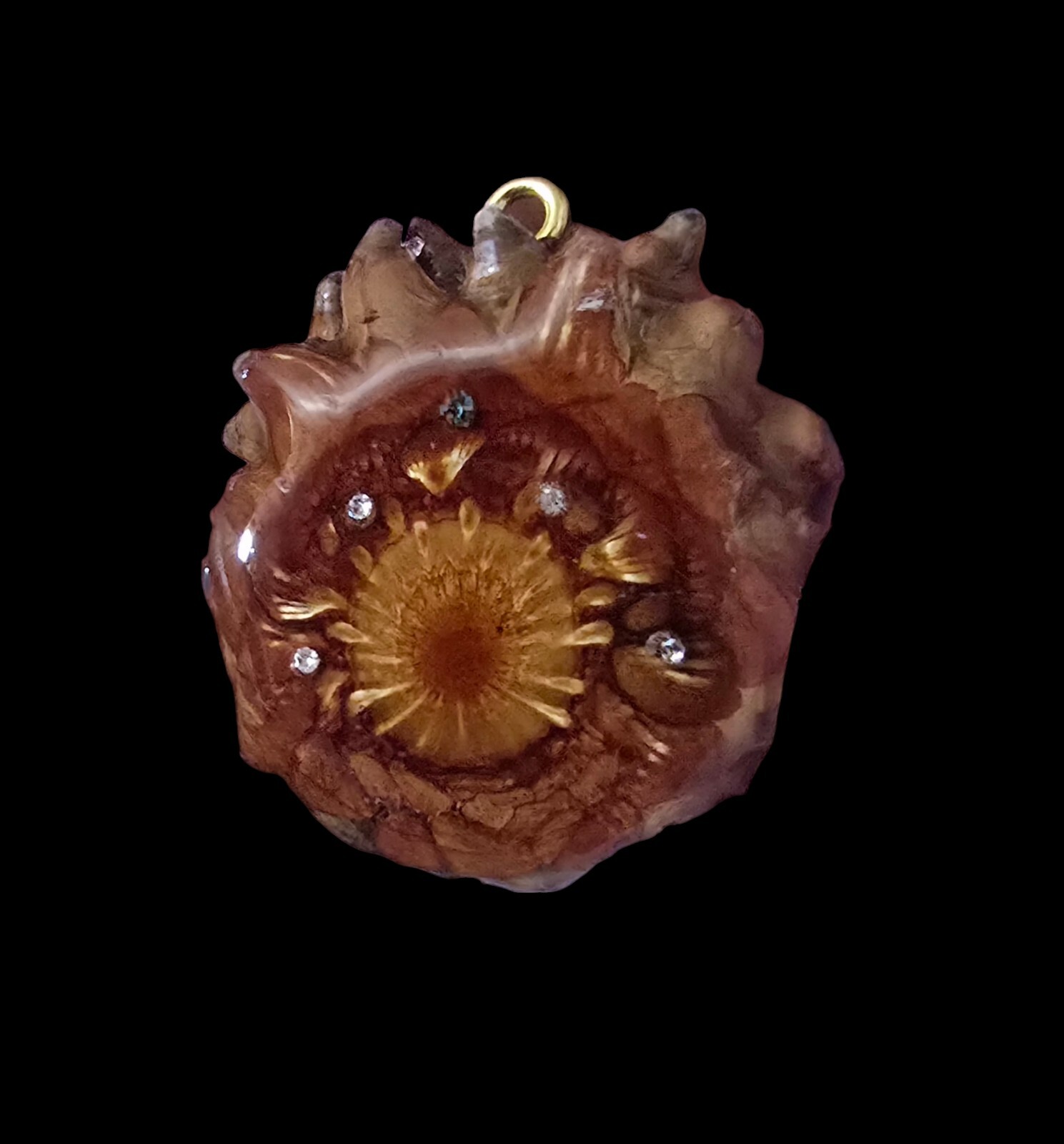 5 Diamond Knobcone Pendant