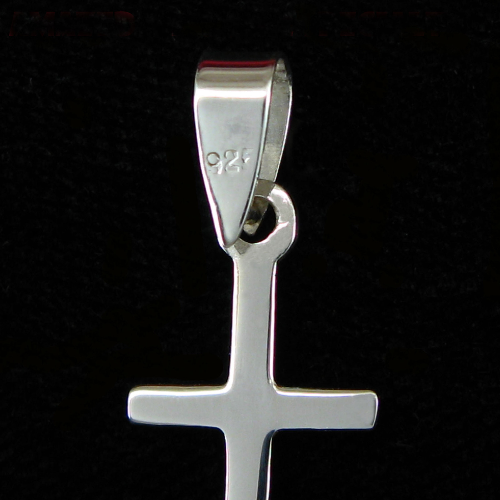 Small SOLID ‘925’ Cross Pendant – 12 Chain Choices – all NEW!