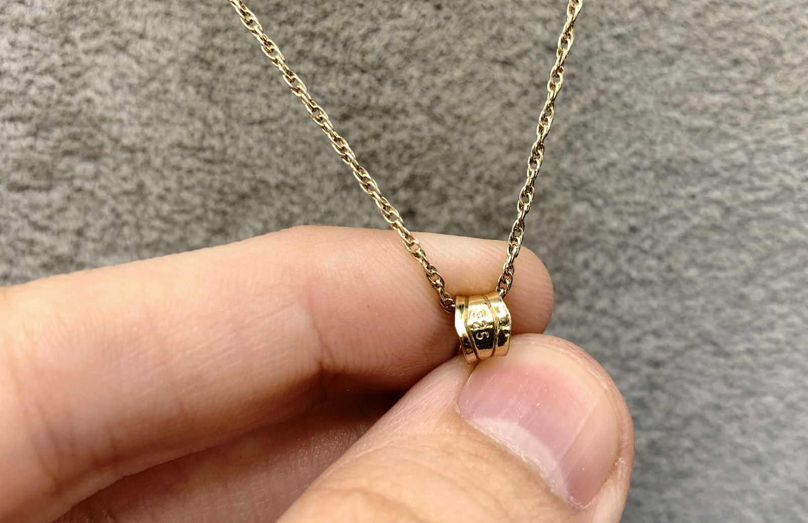 Gold Plated Sterling Silver, Quartz Crystal Tear Drop Pendant Necklace