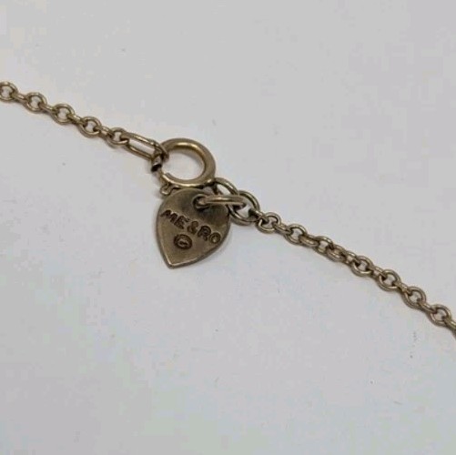 Me&Ro 10kt Yellow Gold Cable 17 Inch Chain