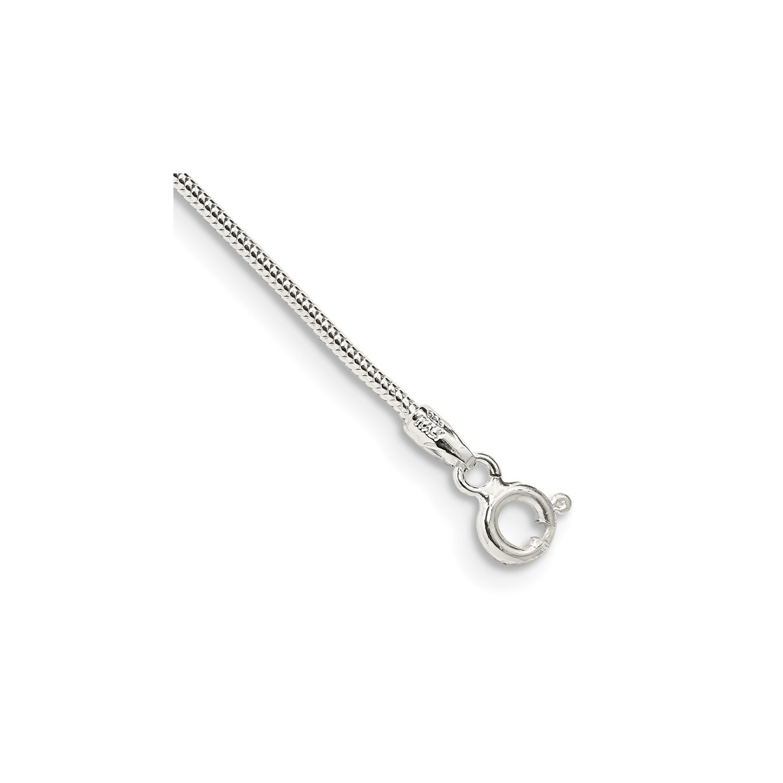 925 Sterling Silver 1-6mm Snake Chain Necklace 7-30 Inch Mens Womens