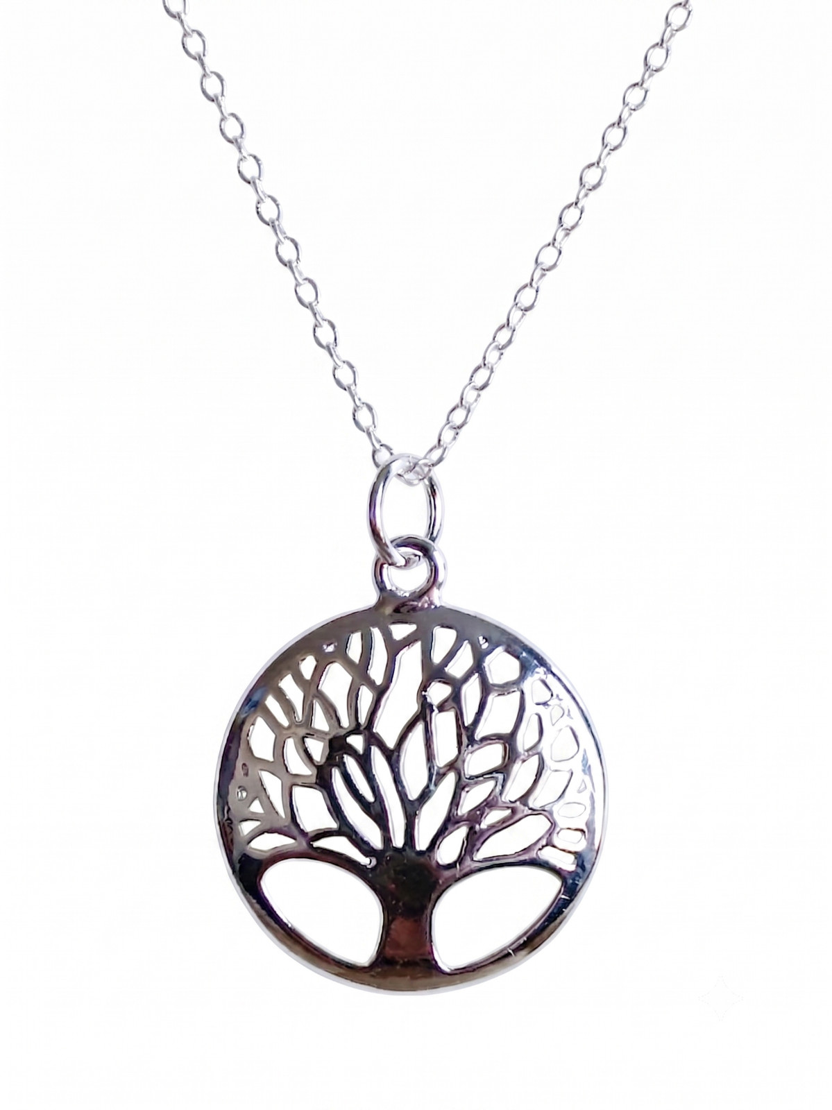 Sterling Silver 925 Tree of Life Necklace Pendant Womens Fashion Jewellery UK