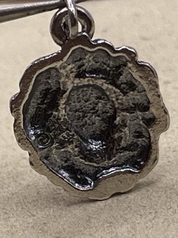 Retired James Avery Lions Head Charm Pendant ORIGINAL Uncut Loop Sterling Silver