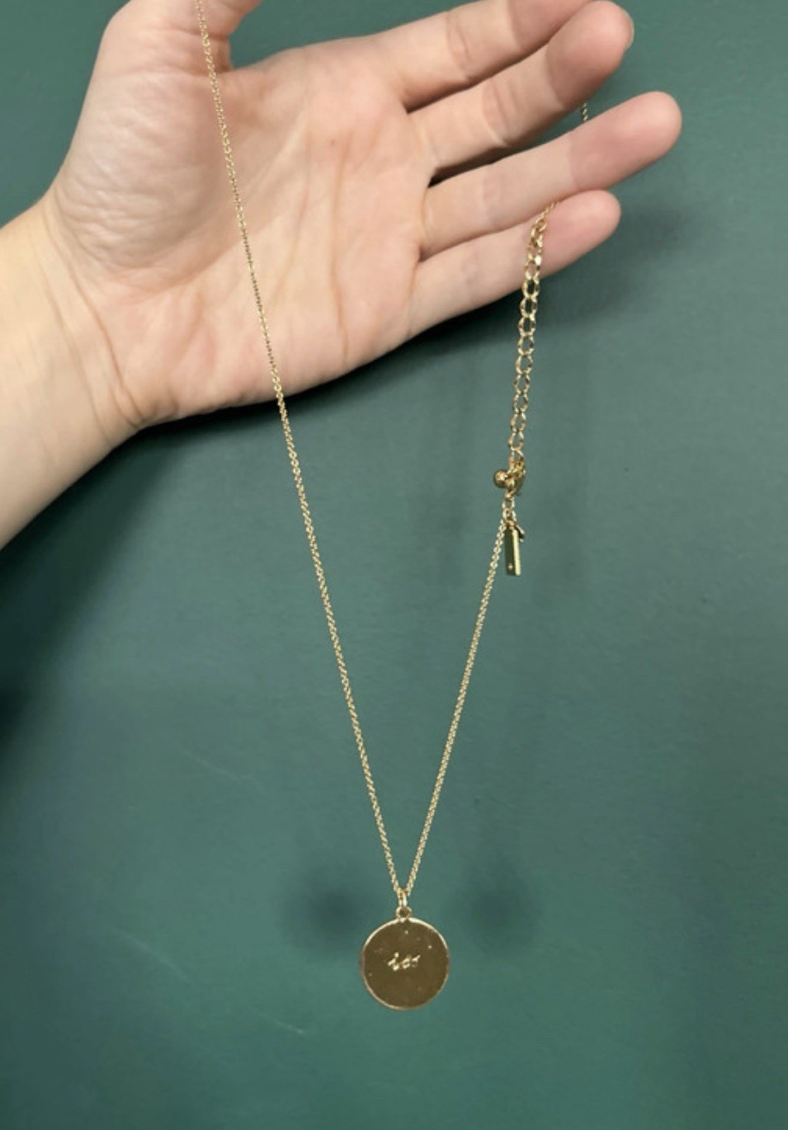 RARE Kate Spade “Say Yes ‘I DO’” Necklace – 12Kt Gold-Plated Bridal Charm
