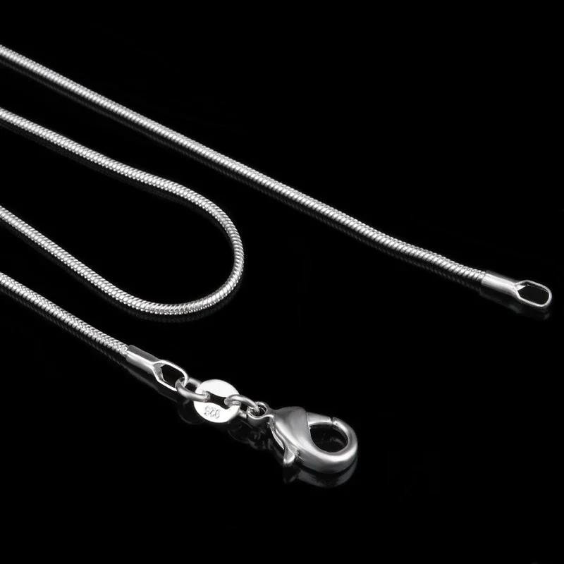 5PCS LOT Wholesale 925 Sterling Silver 16/18/20/22/24/26/28/30 Inch 1mm
