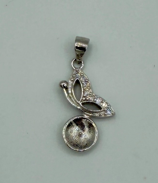 Sterling Silver 925 Pendant DIY Fittings Jewelry Making Nature Animals Insects