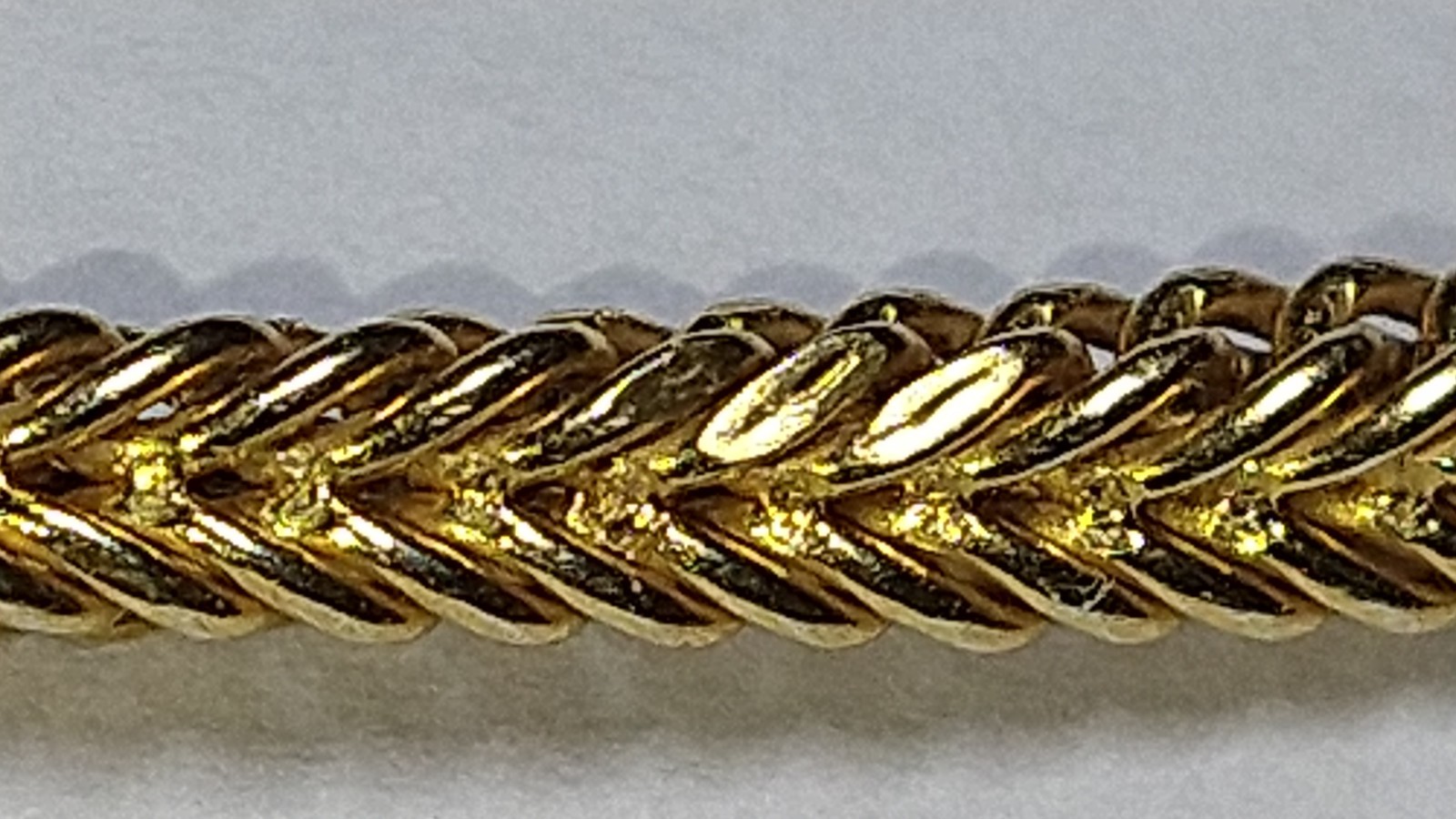 23k gold franco chain necklace 15.22 grams – 20.75″