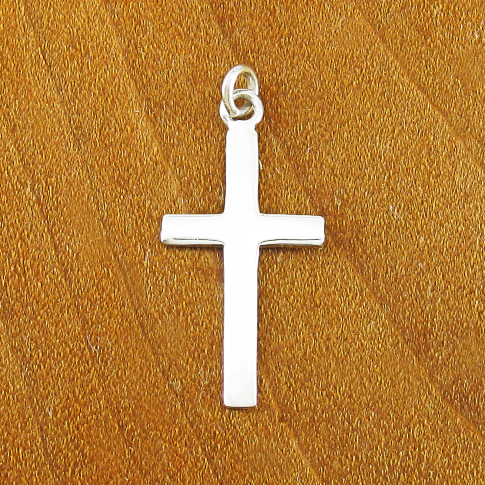 Small Cross “Back to Basics” Pendant – ‘925’ Sterling Silver – Use Your CHAIN!