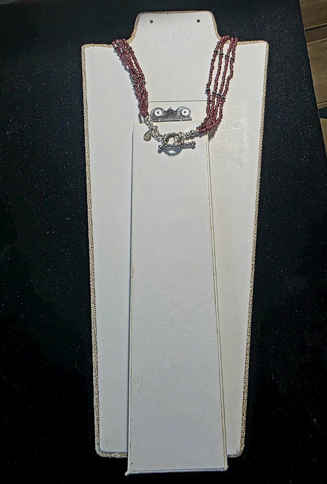 DOUG PAULUS Sterling Silver ‘Treasures Of India’ Garnet Necklace & Pendant