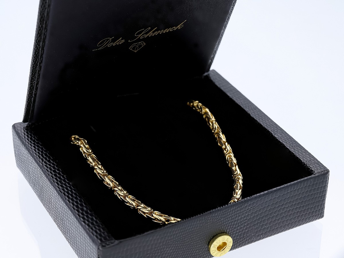 King Chain 585 Yellow Gold 14K 70cm 59.19 Grams Detail Jewelry Great Price