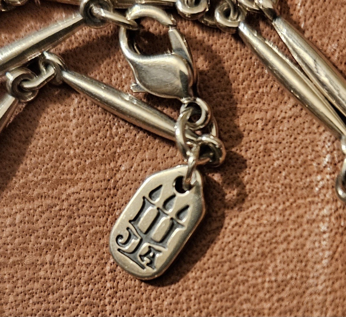 NEW Retired 20″ James Avery 925 Sterling Silver Link Charm Necklace