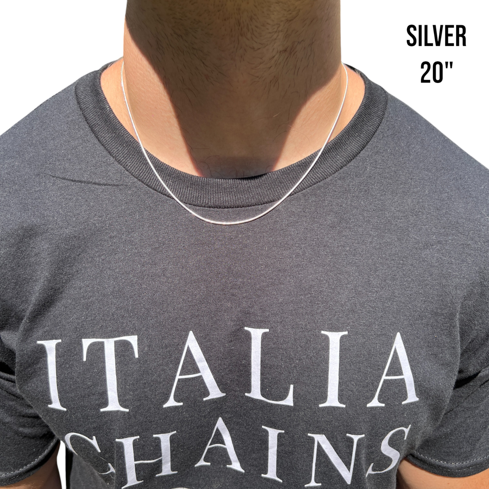1.5mm Snake Chain Necklace – Real Solid 925 Sterling Silver Or 14k Gold Vermeil