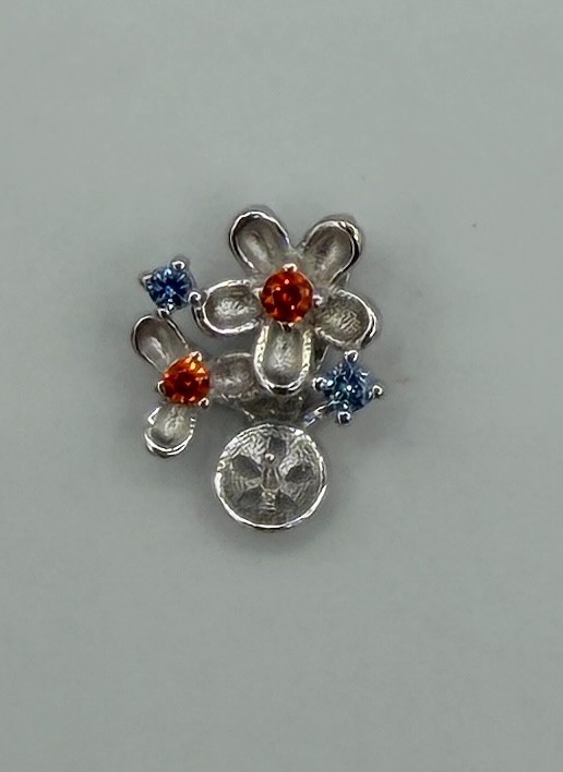 Sterling Silver 925 Pendant DIY Fittings Jewelry Making Nature Animals Insects