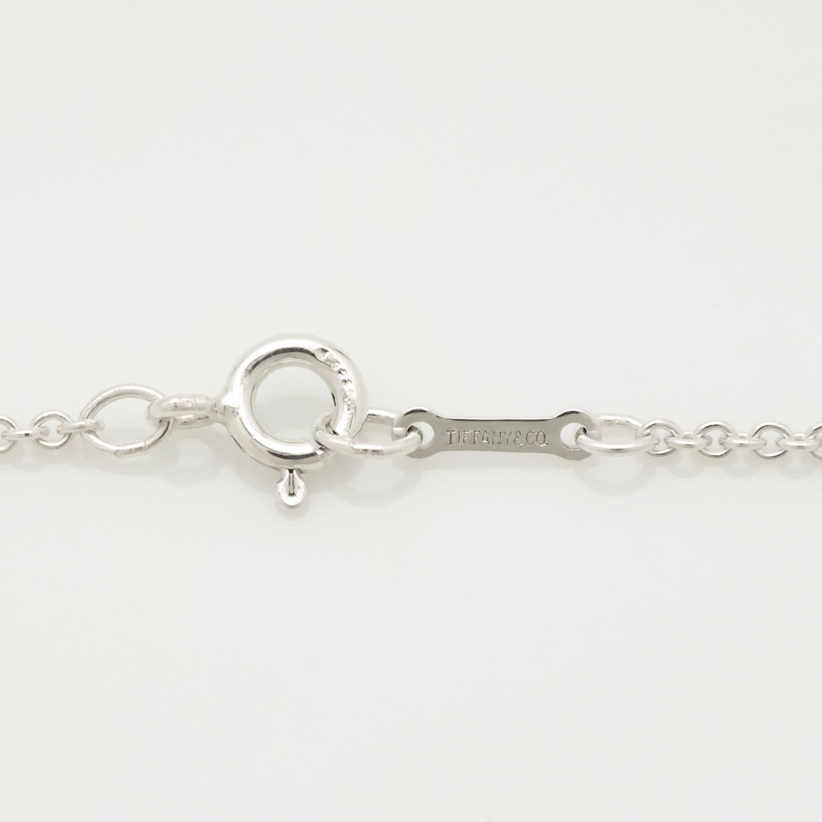 Authentic Tiffany & Co. Peretti Large 20mm Bean Necklace 16″ Silver 925 w/Pouch