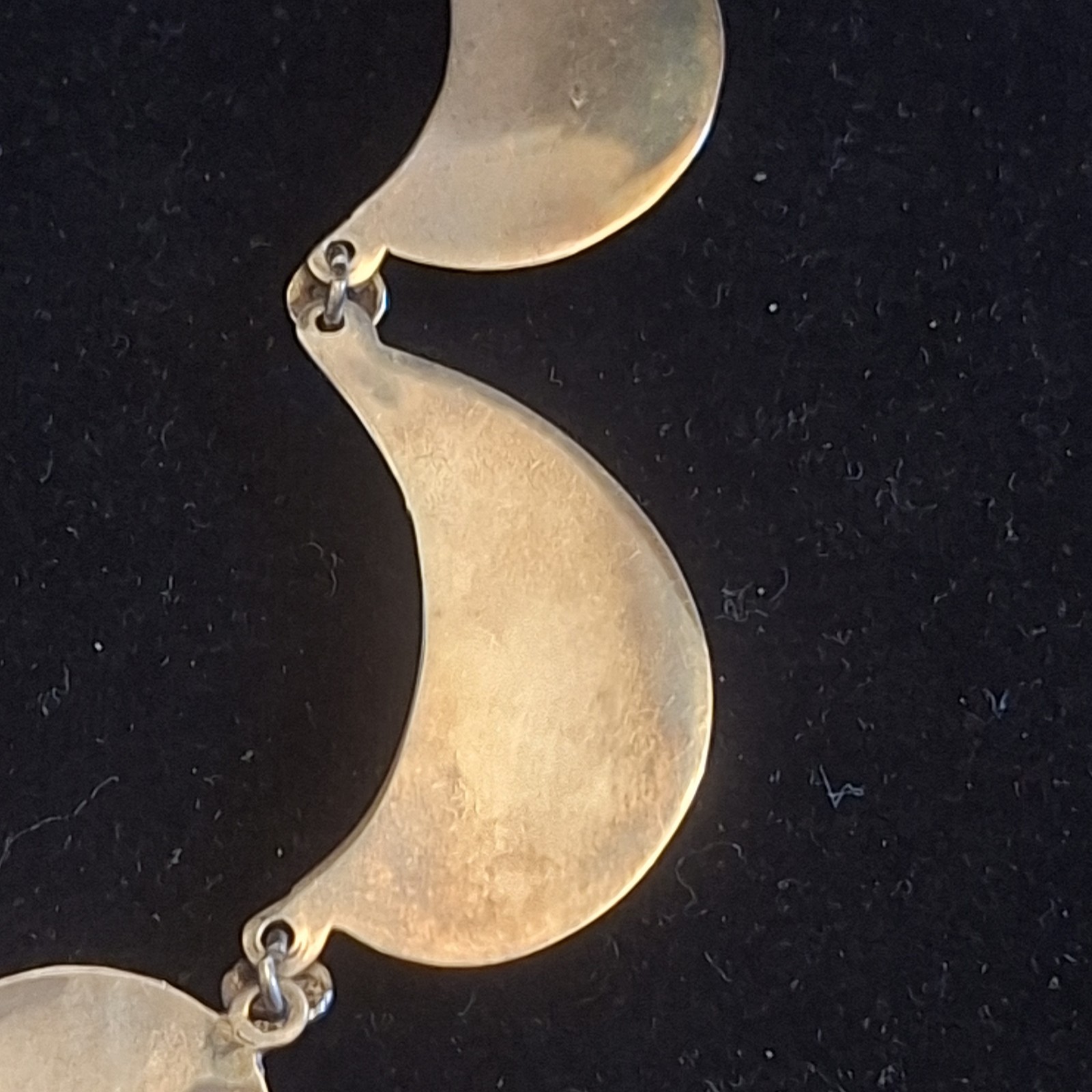 Siam Sterling Silver Necklace Depicting The Goddess Of Lightning (A85)