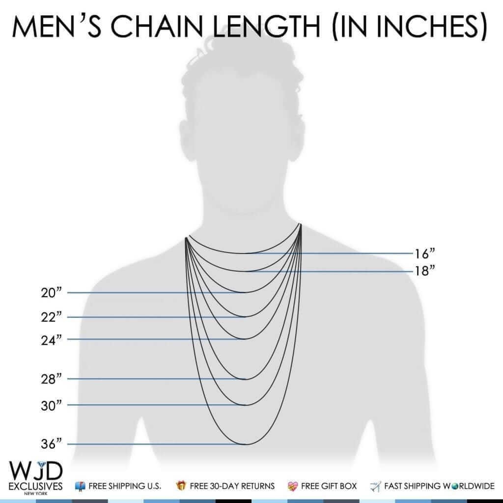 Solid 14k Real Gold White Gold 0.5 mm Diamond-Cut Box Chain Necklace 16″