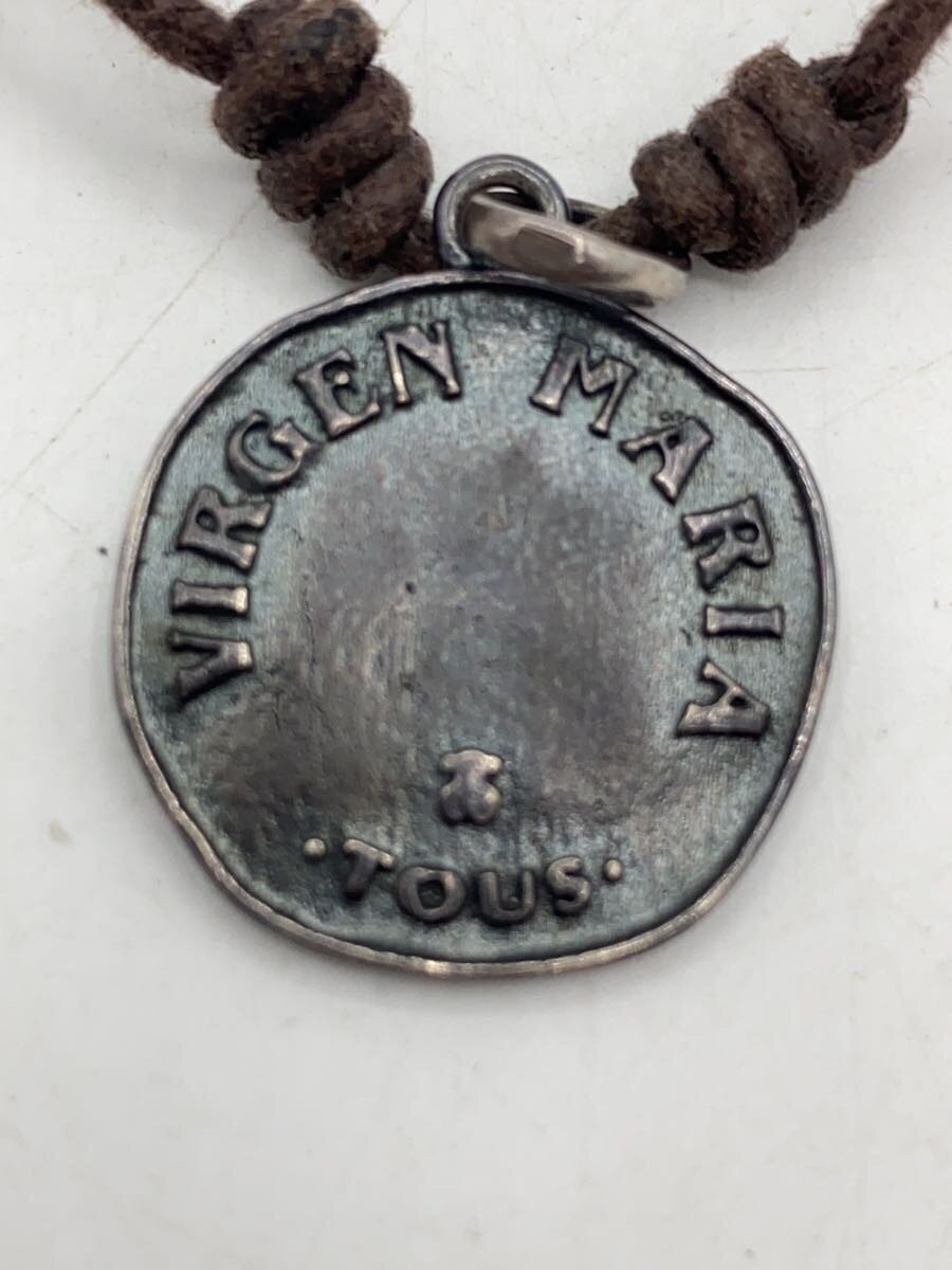 TOUS Silver Men’s Necklace Rare Limited Edition 70cm Adjustable Accessories F750