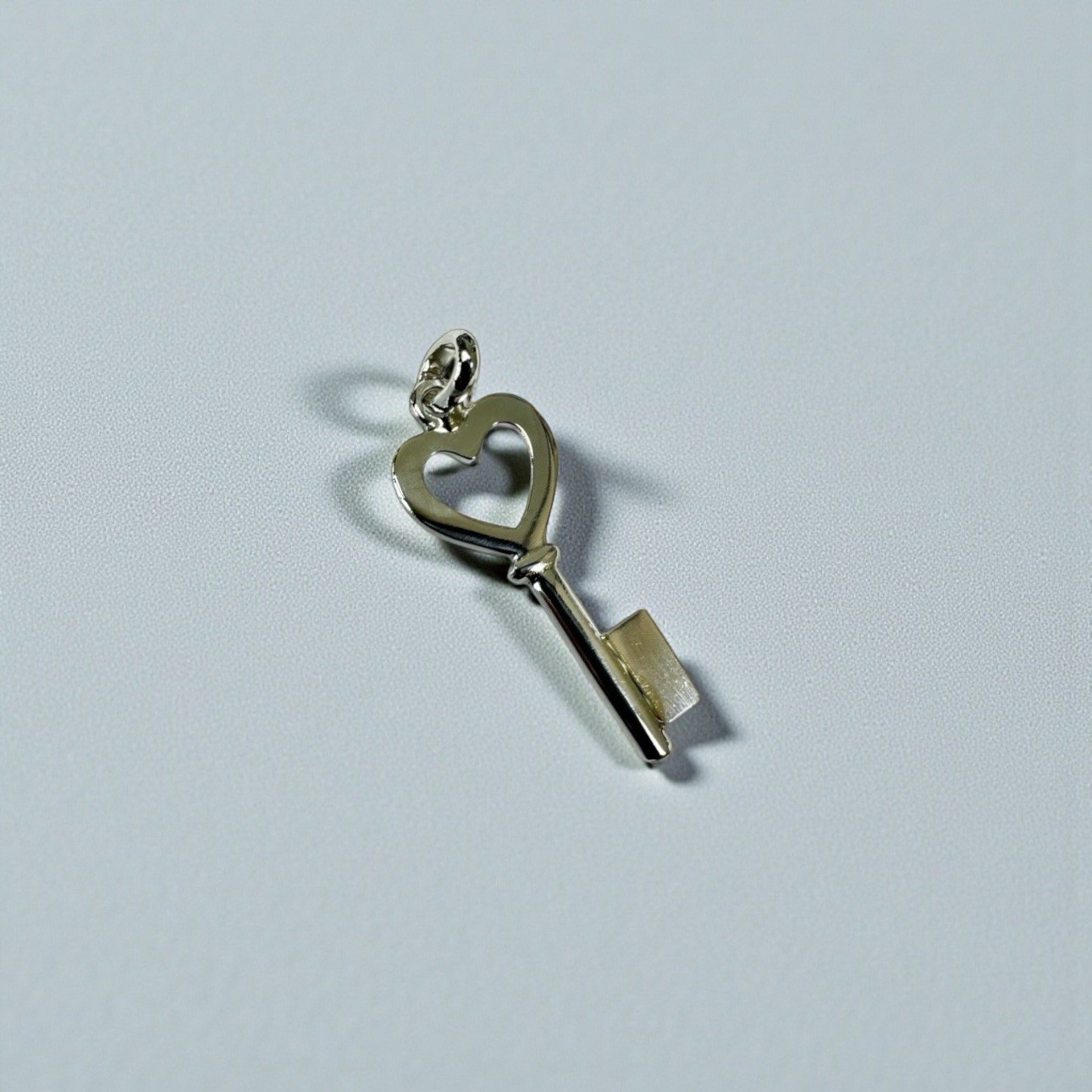 Silver 925 Key Pendant( Optional Could Be Rose Or Yellow Plated)