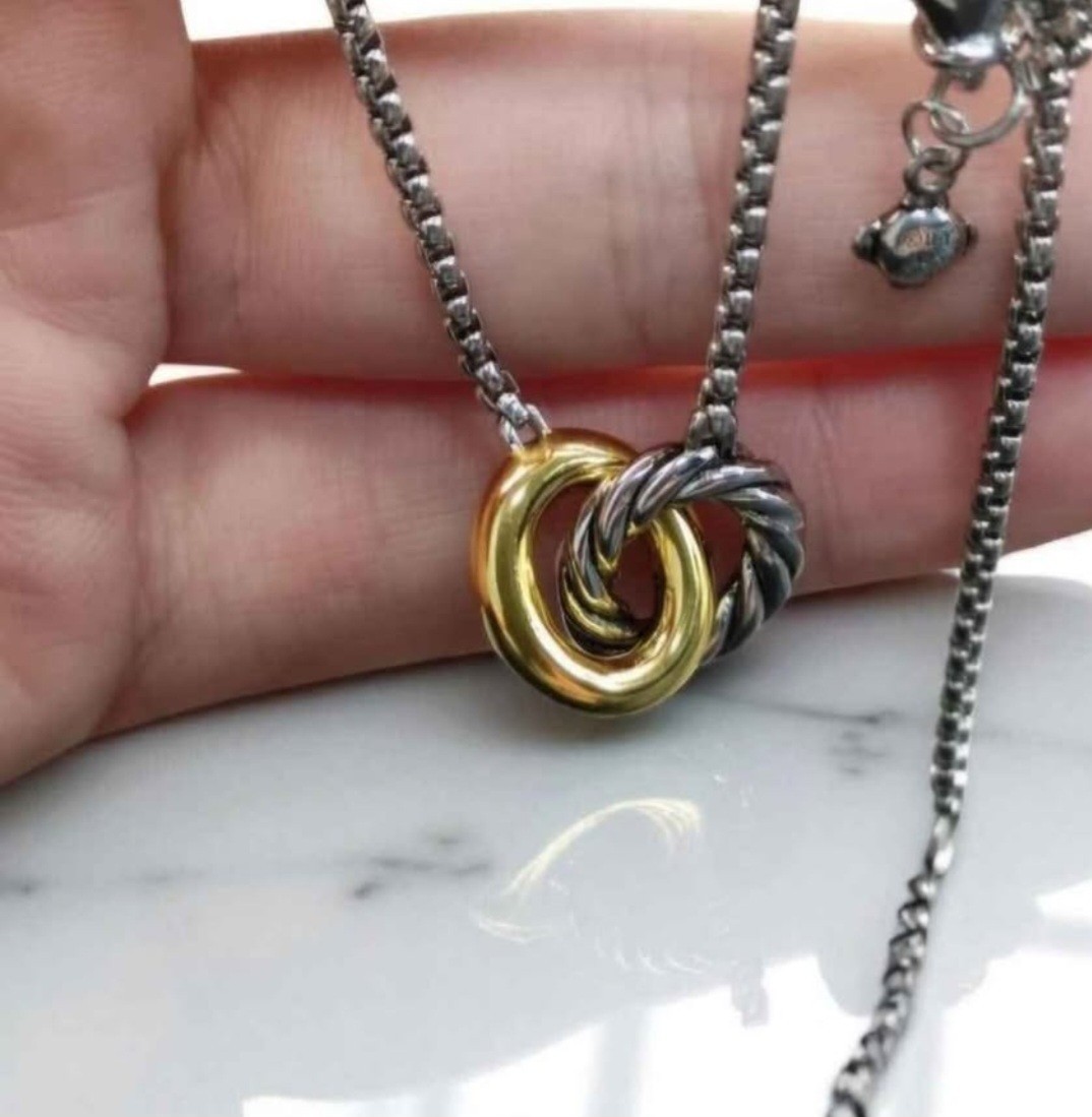 David Yurman Cable Link Necklace