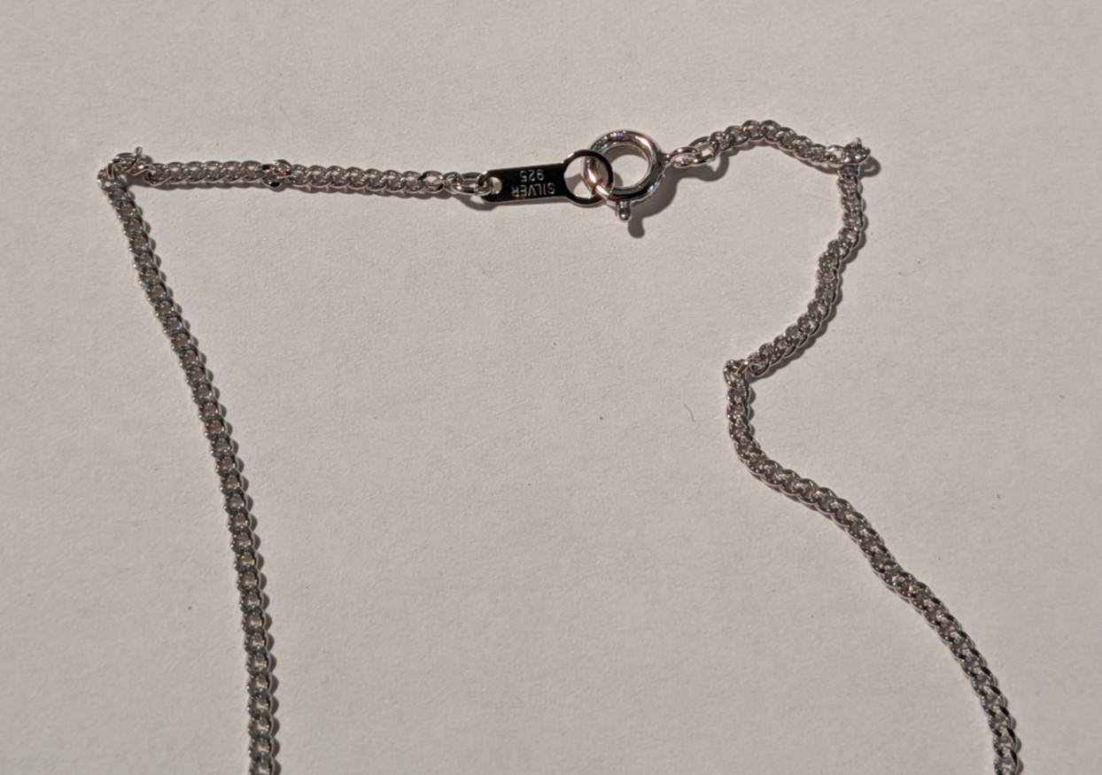 IEI Sterling Silver 14″ Chain Necklace 925 Silver Chain UNISEX
