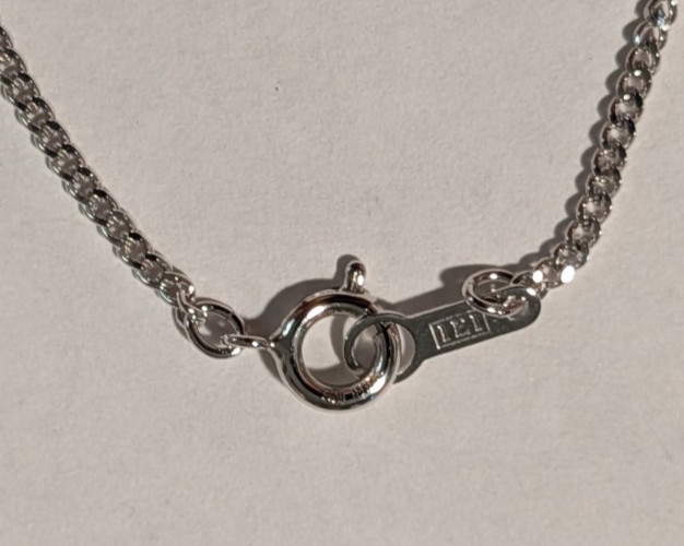 IEI Sterling Silver 14″ Chain Necklace 925 Silver Chain UNISEX