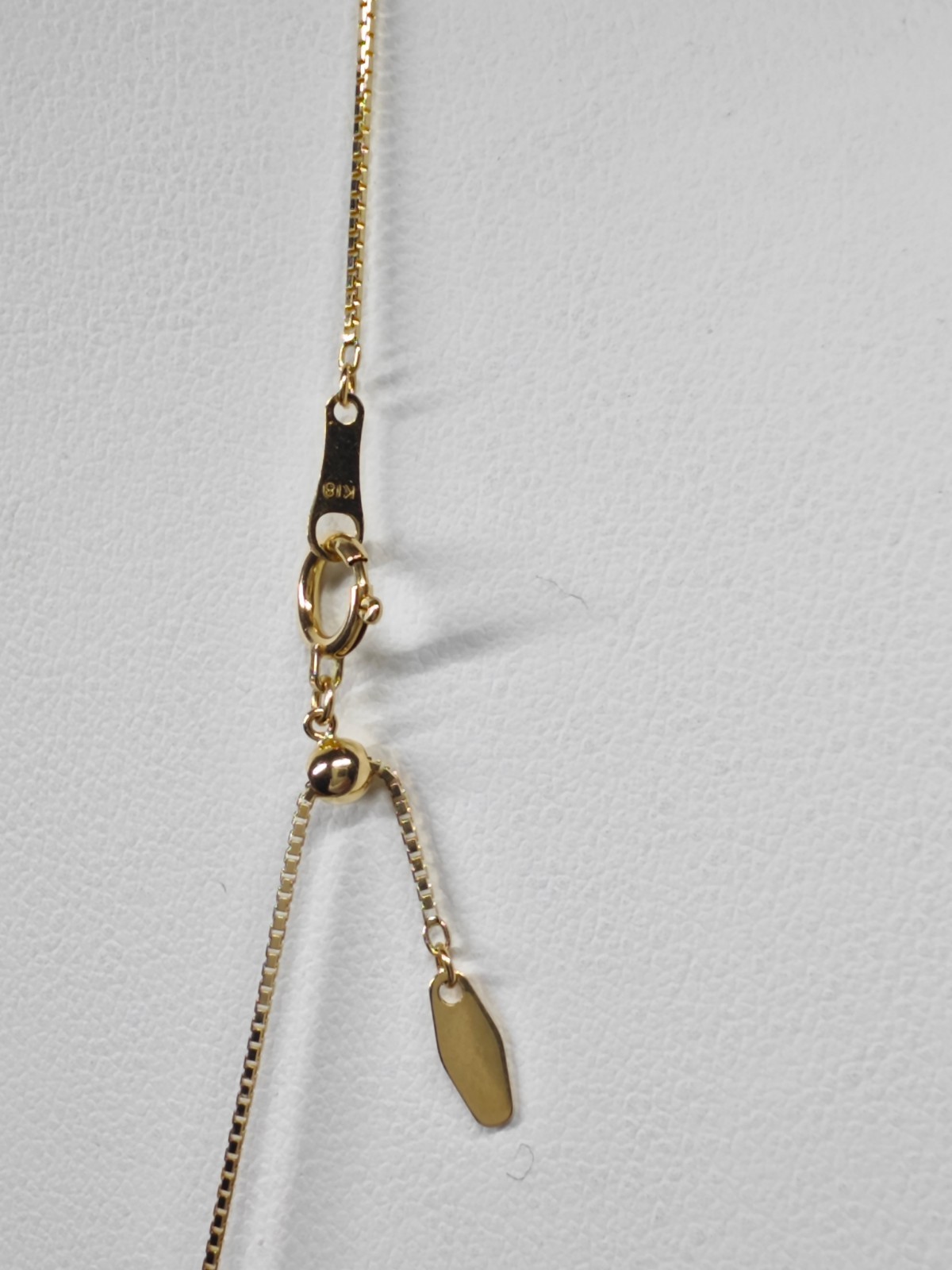 Natural Gold Pearl Pendant Necklace – 12.5mm Round Pearl with 18KGold & Diamond