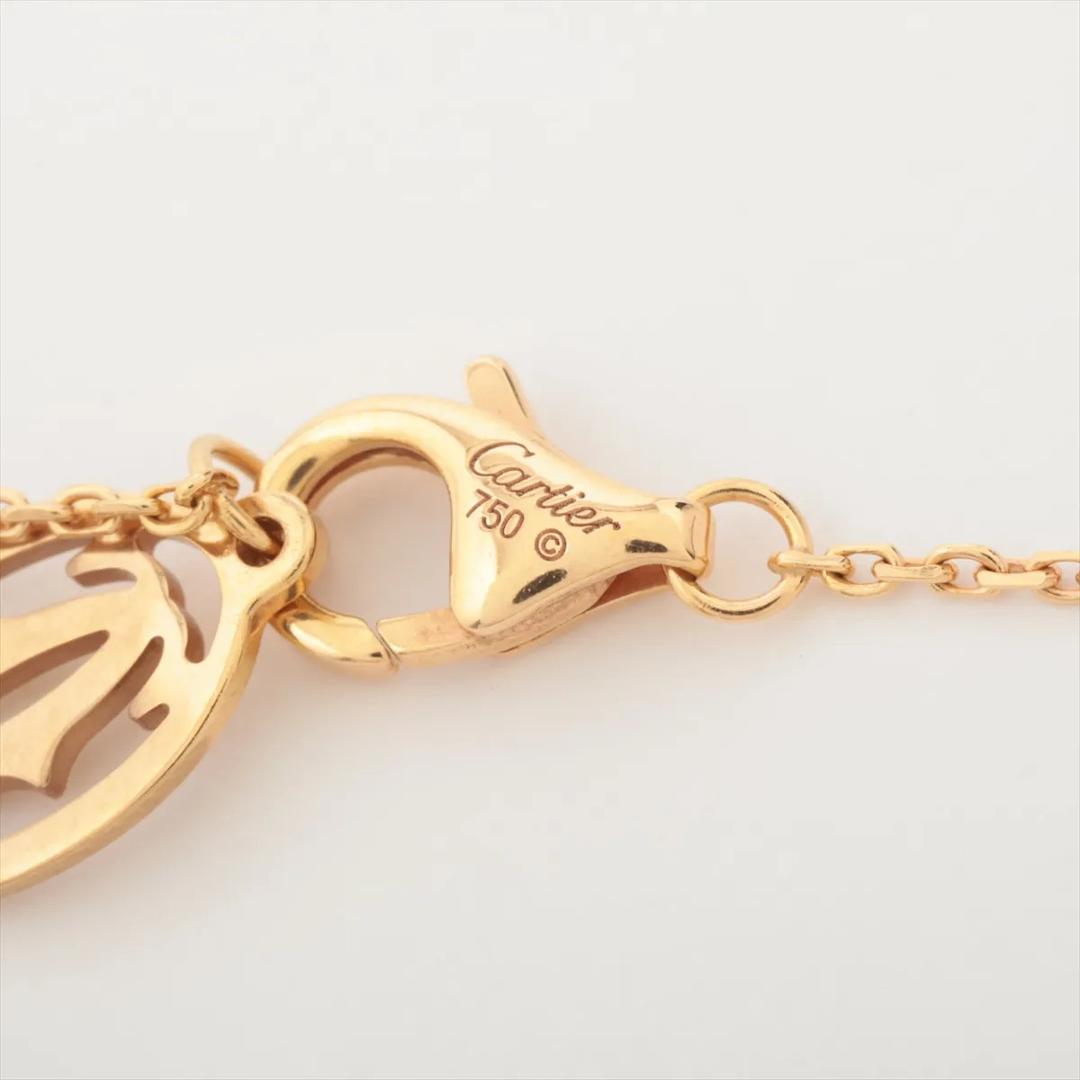 Cartier C de Cartier diamond Necklace 750(PG) 2.6g 0.30 G VVS1 3EX NONE N7063200