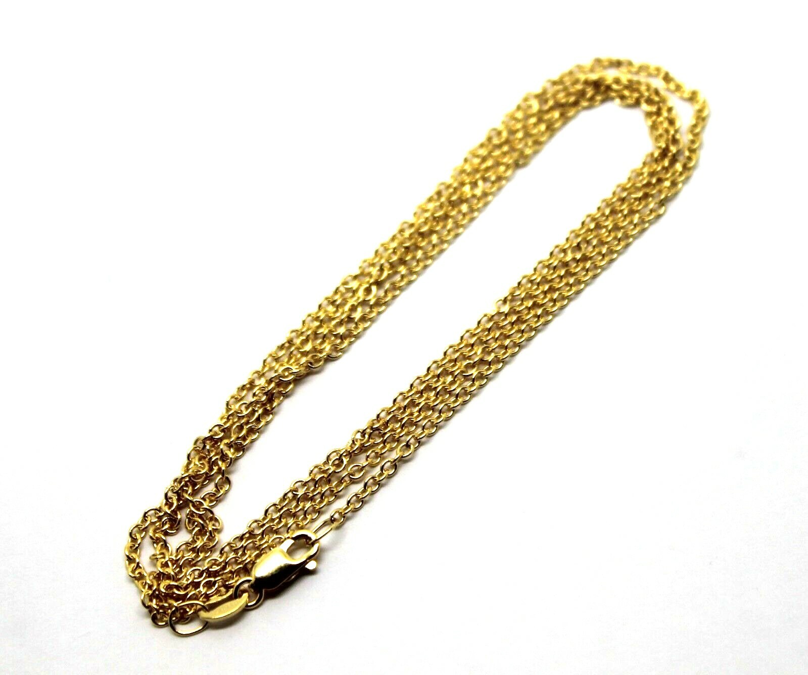 Genuine 9ct Yellow Gold Belcher Chain Necklace 70cm 3.82grams