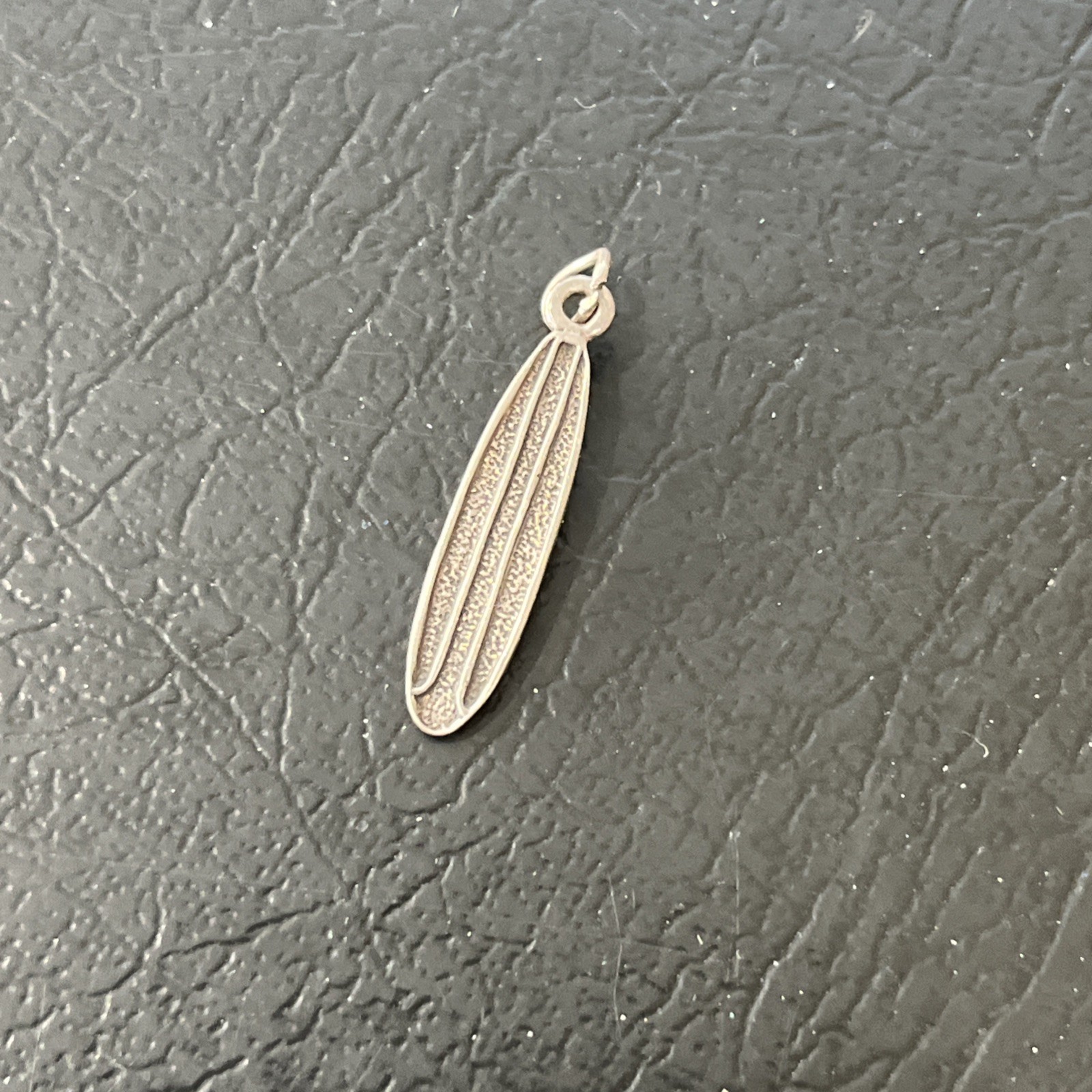 Sterling Silver SURFBOARD Charm Or Pendant ESTATE SALE FIND Stamped & Signed