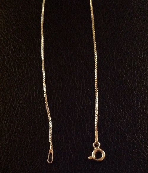 Sterling Silver 16″ Necklace B40