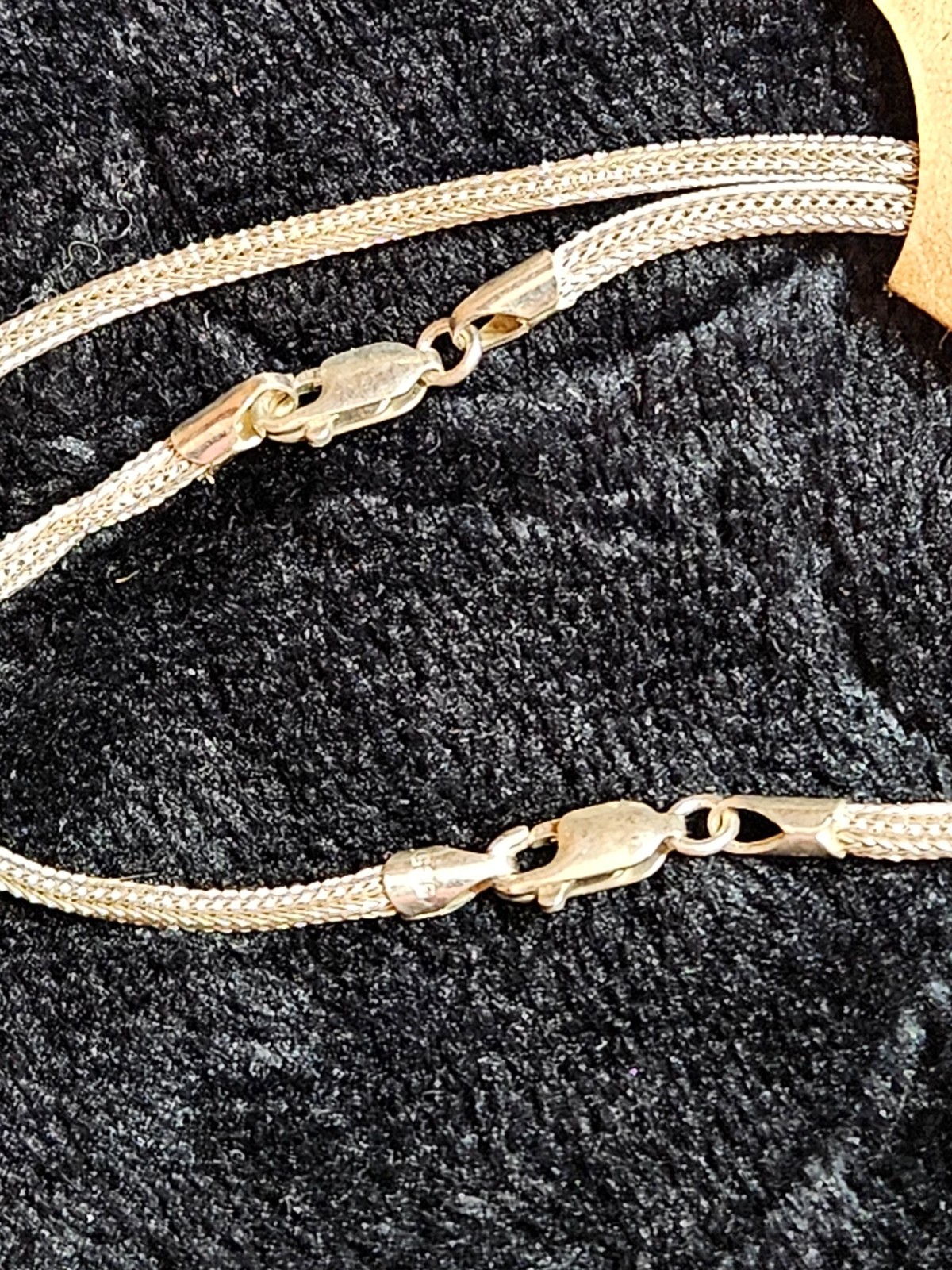 STERLING SILVER 16 in ROPE NECKLACE & 7 in BRACELET BUNDLE