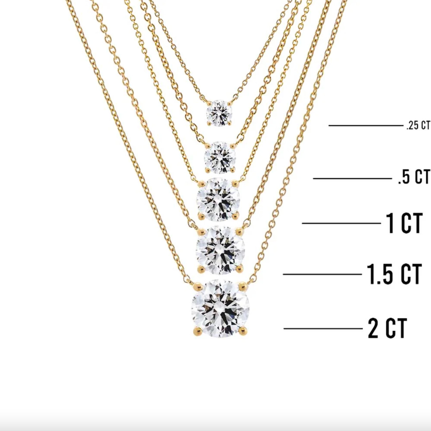 IGI F/VVS 1 Ct Round Lab Created Grown Floating Diamond Pendant 14K Yellow Gold