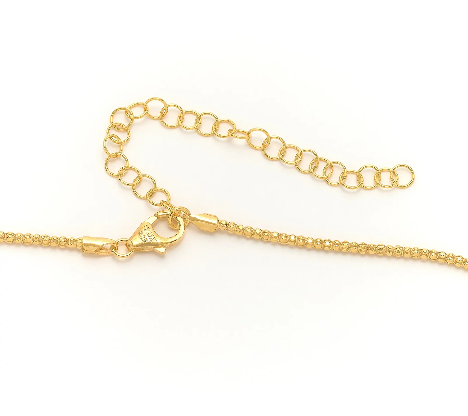 David Markstein Gold-Plated Sterling Silver Jane Cimaruta Pendant w/ Enhancer&