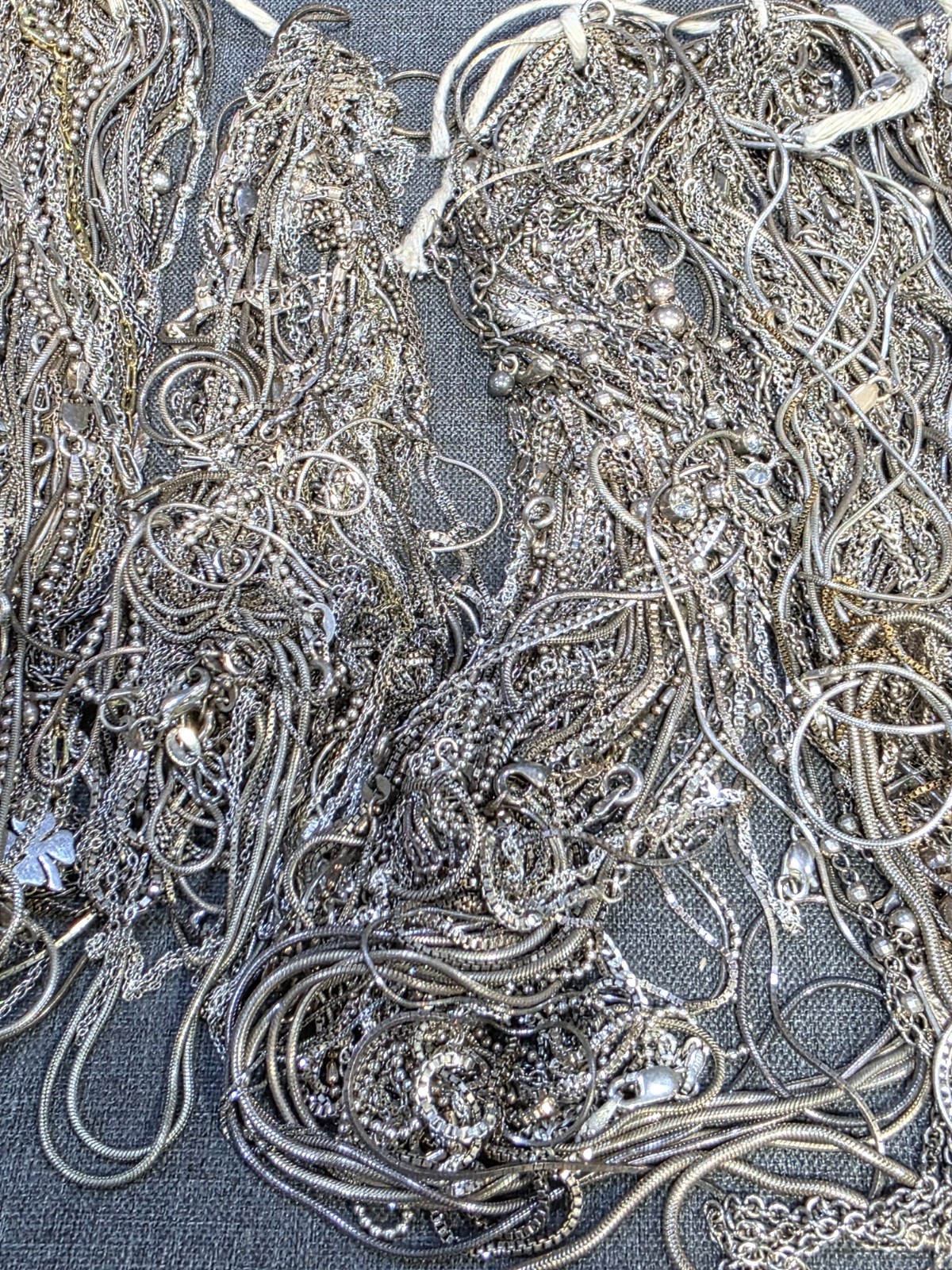 .925 STERLING SILVER CHAINS Assorted Styles and lengths per gram