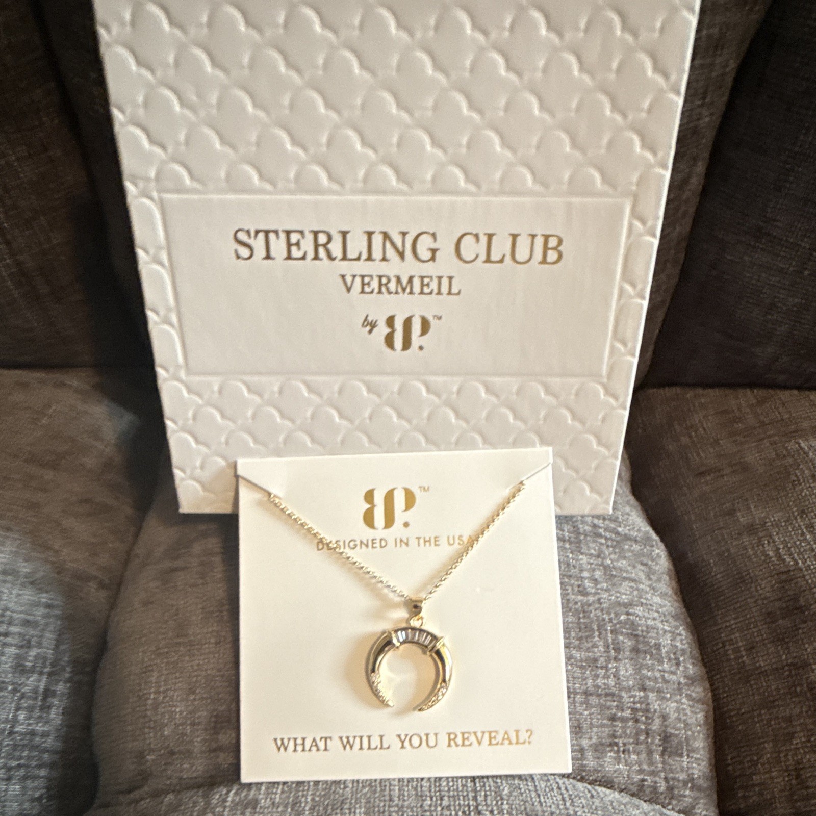 BP – Sterling Club Vermeil 925 Lab Blue Zircon – Effortless Win
