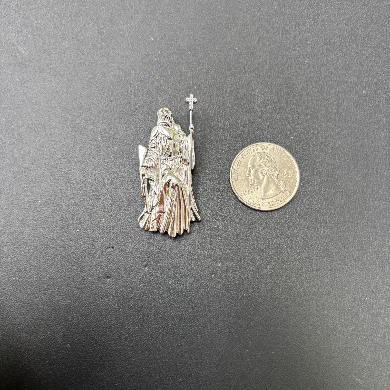 Grim Reaper Pendant – 925 Sterling Silver or 14k Gold Vermeil or Rose Vermeil