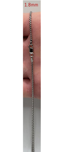 24″ Italian Solid Sterling Silver Round Box Chain Necklace 925 Silver Chain