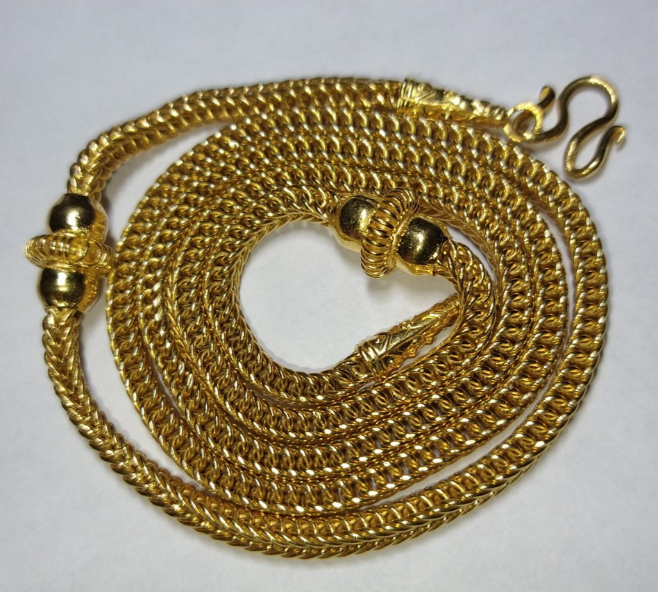 23k gold franco chain necklace 15.22 grams – 20.75″