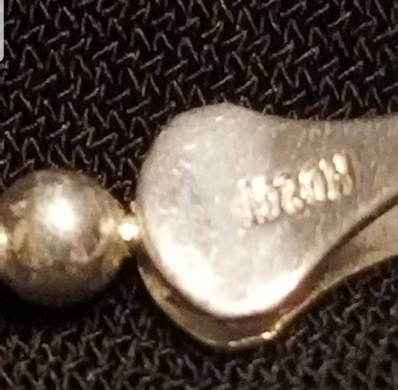 WES WILLIE Signed Pendant,.925 Silver Chain Hammered Pyramid All Seeing Red Ruby