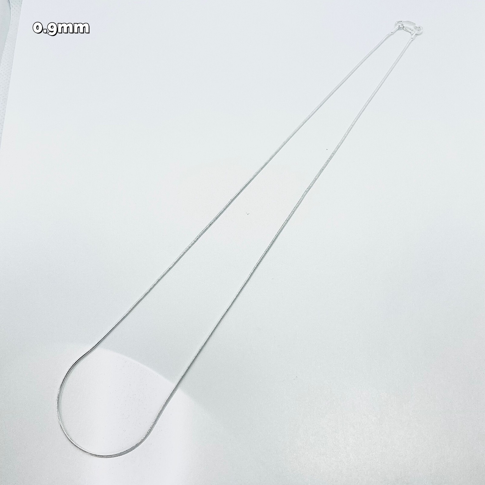 Sterling Silver Snake Chain Necklaces & Bracelets Width 0.9-3mm Length 7-30 Inch