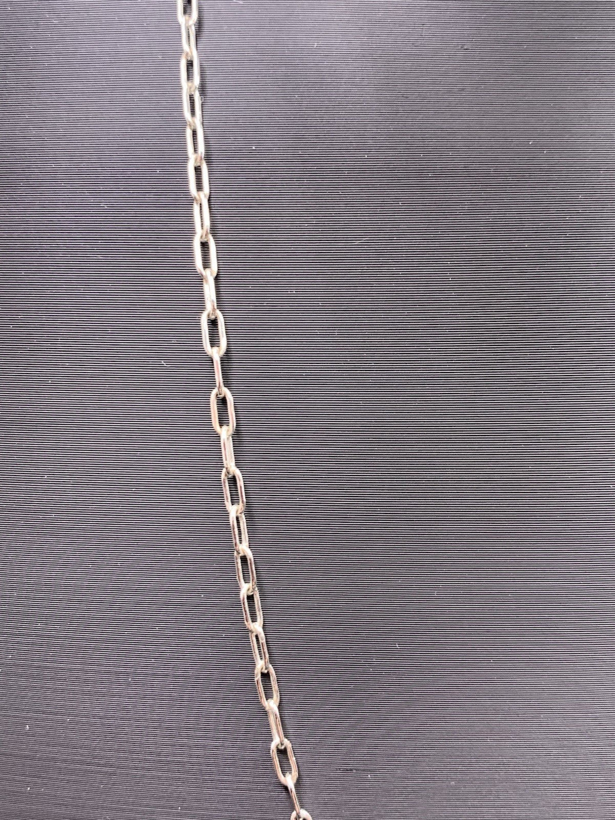 Sterling Silver925 2.3mm 20” Paper clip Chain Necklace