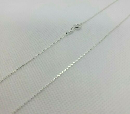 925 Sterling Silver Very Thin Fine Boston Link Chain Necklace 1mm 16″ 18″ 24″