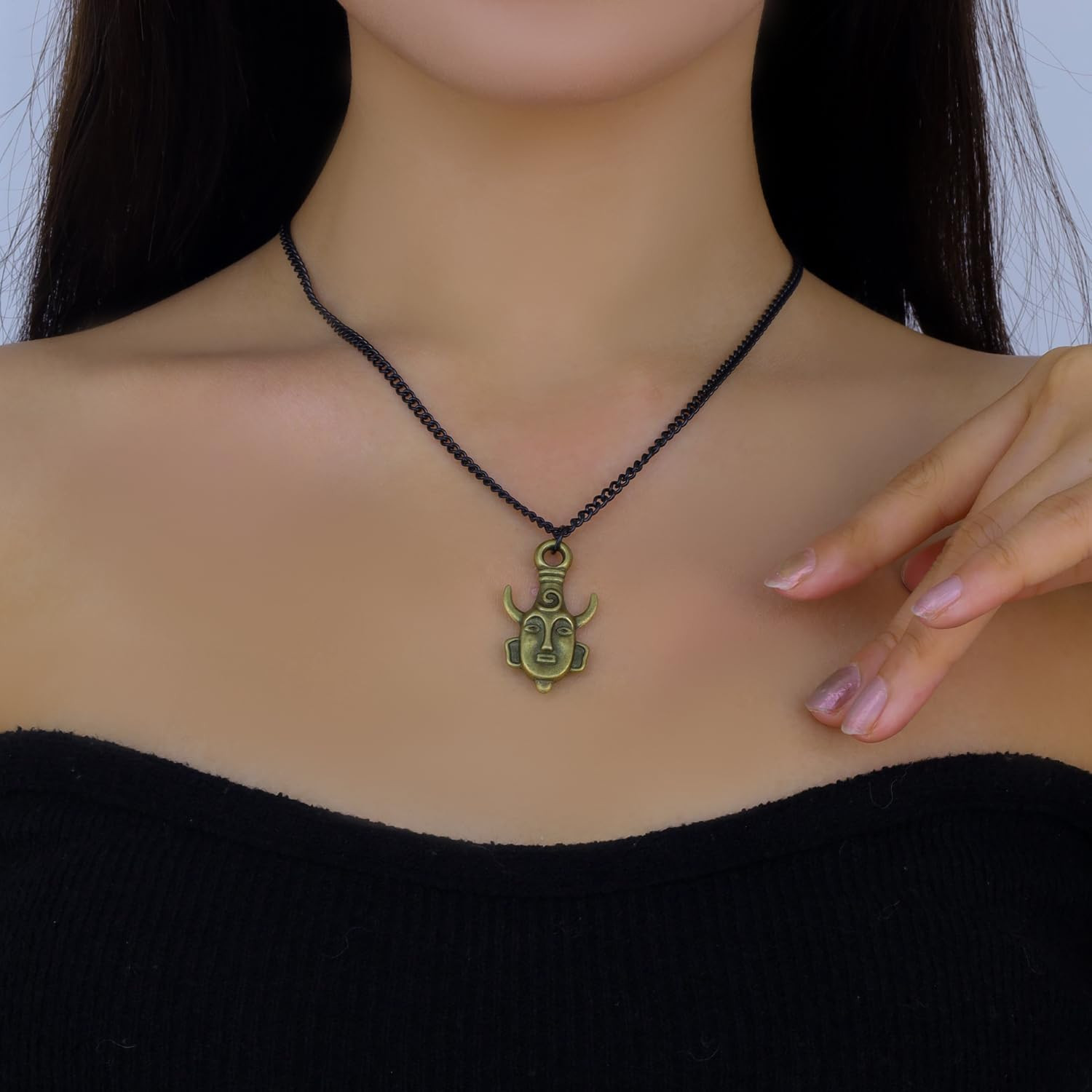 Supernatural Inspired Dean’S Amulet Protective Deans 2D Necklace with Stainless