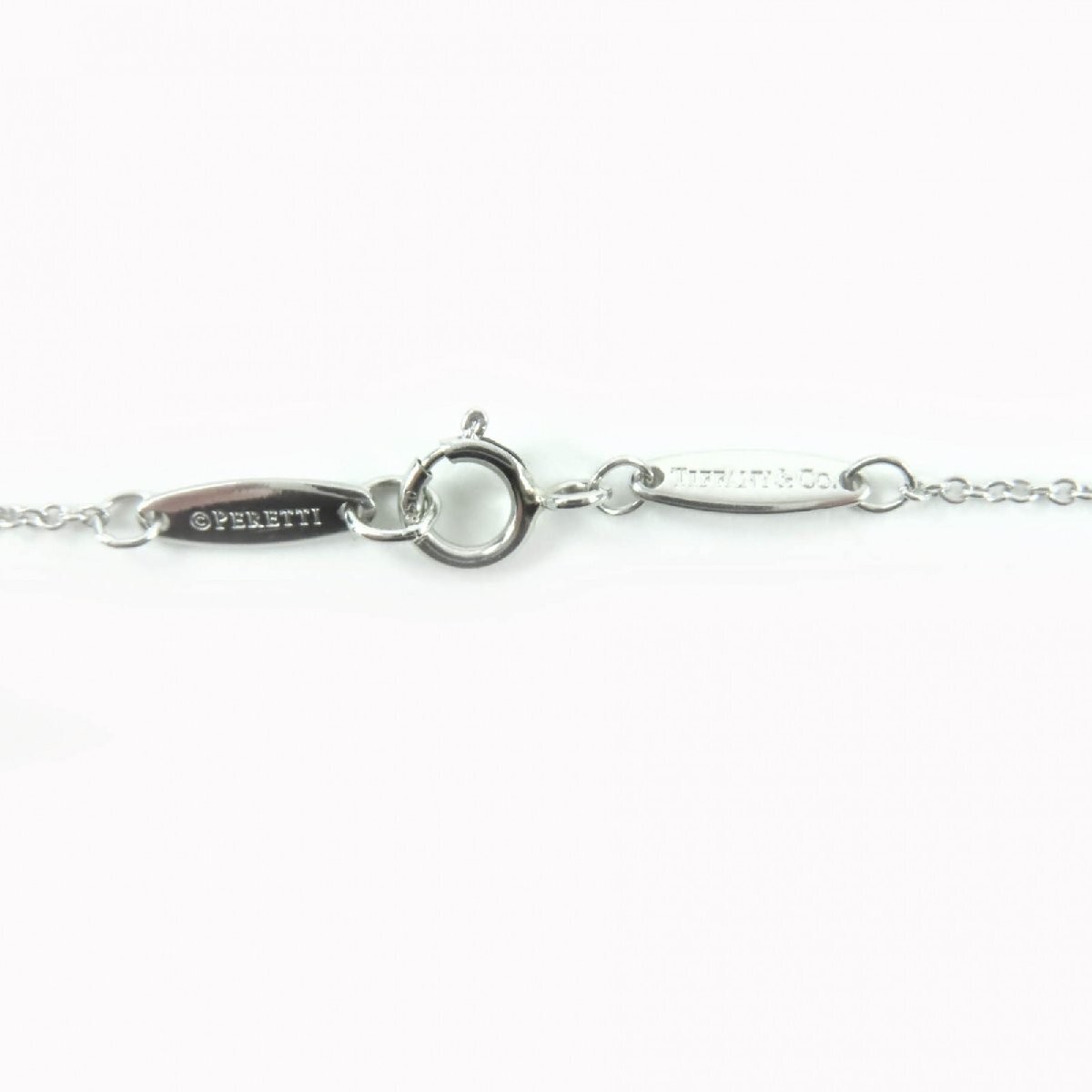 Tiffany & Co. Elsa Peretti By The Yard PT950 0.23ct I VVS1 3EX NONE 1PD Necklace