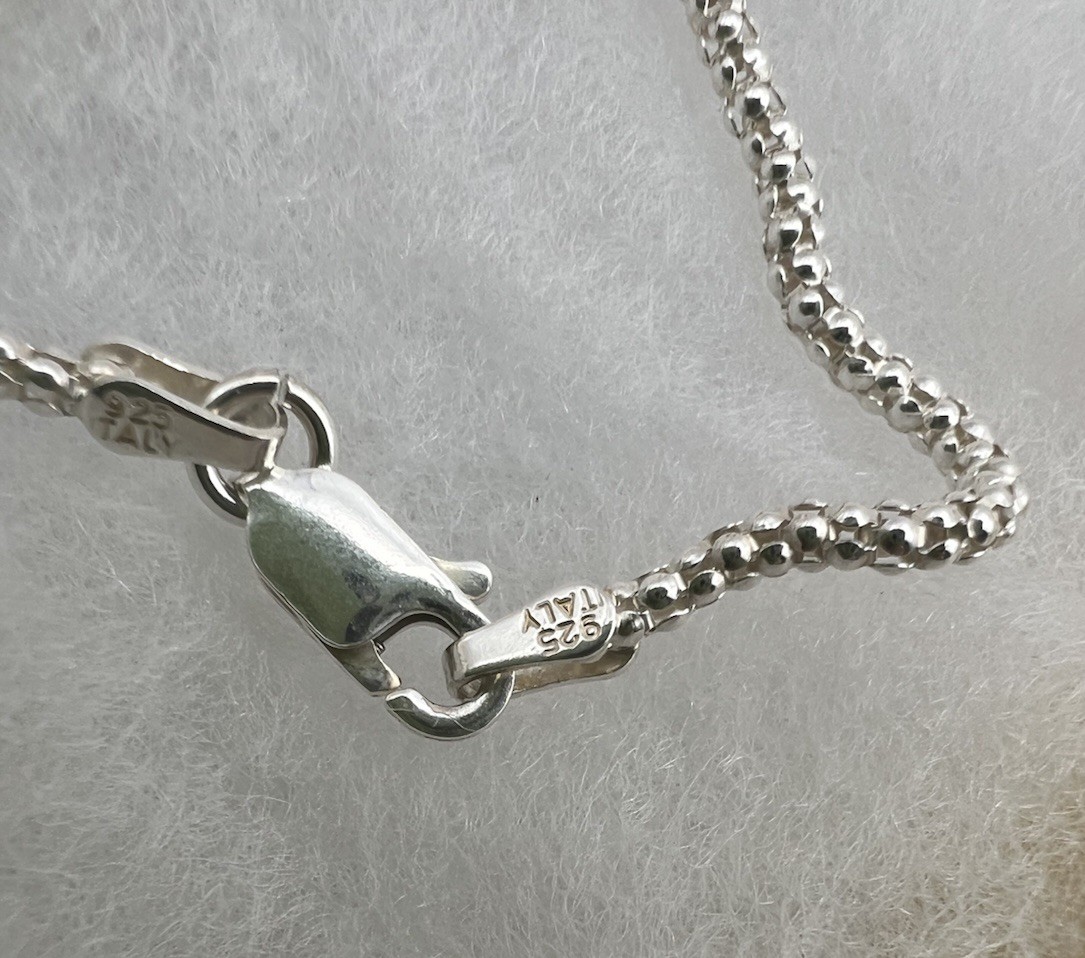 Signed Nicky Butler .925 Sterling Silver Cross Pendant Necklace Gem & Moonstones