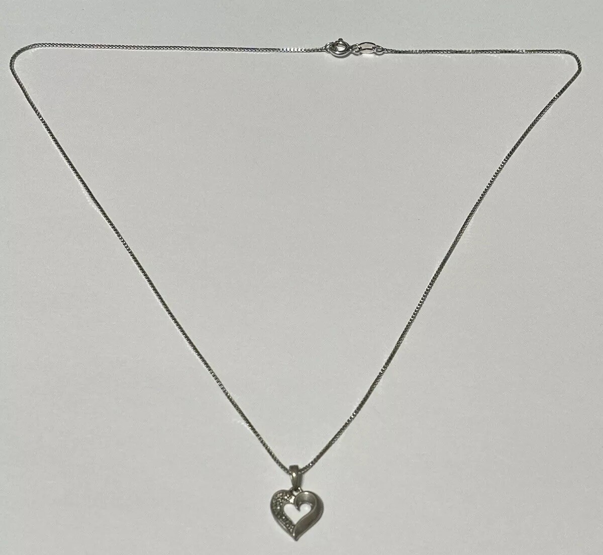 Vintage 925 Sterling Silver Photo Locket Pendant mark And 925 Italy Chain