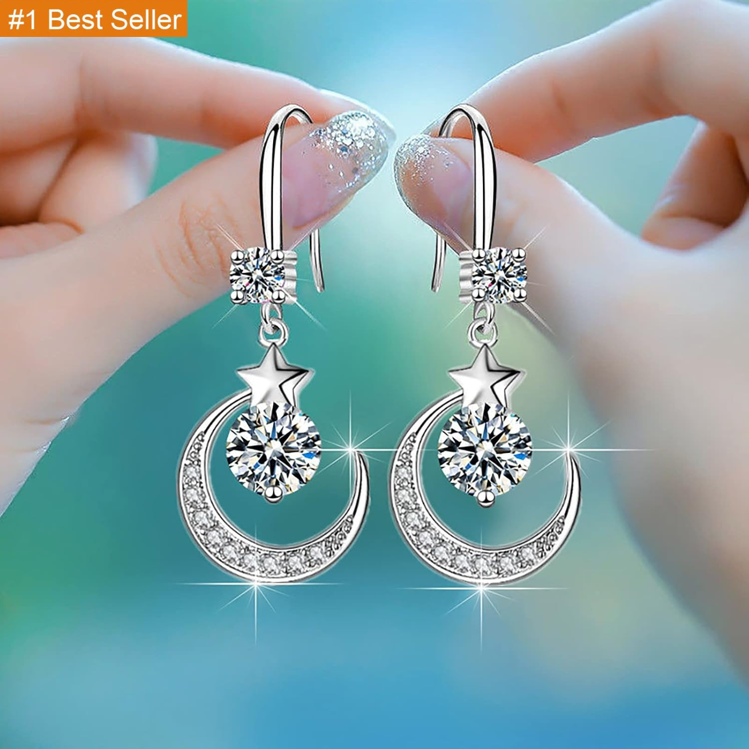 Sales+Clearance+Today+Deals+Prime+Free+For+Shipping 18K White Gold Plated round