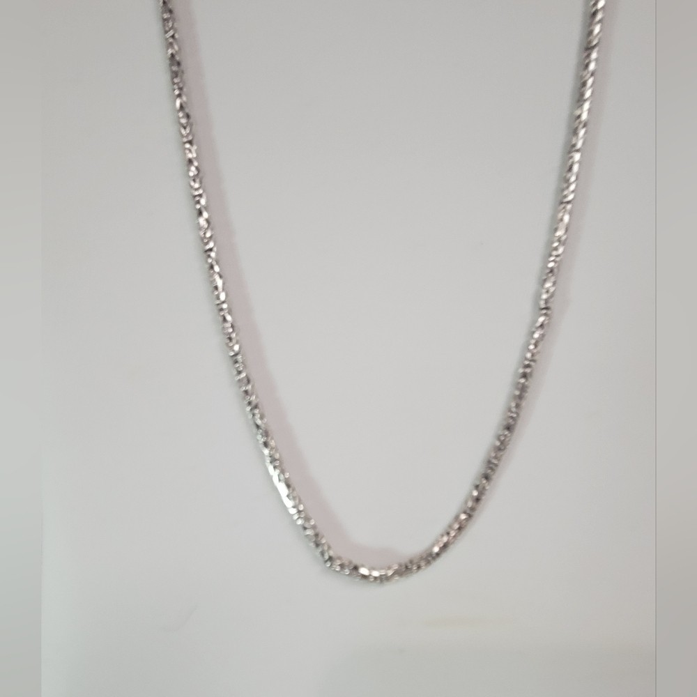 VINTAGE SARDA STERLING SILVER 20.5″+ NECKLACE 925 23.5g Large Sarda 3″ Pendant